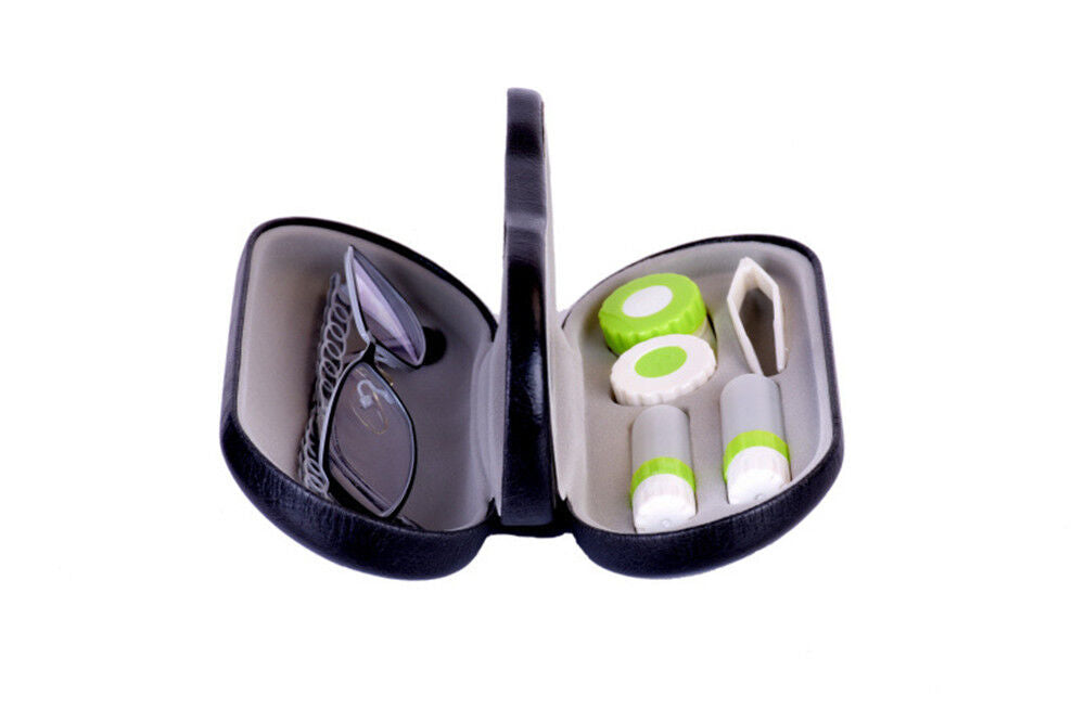 Magik Glasses & Contacts Case, Contact Lens Hard Case Assorted Colors