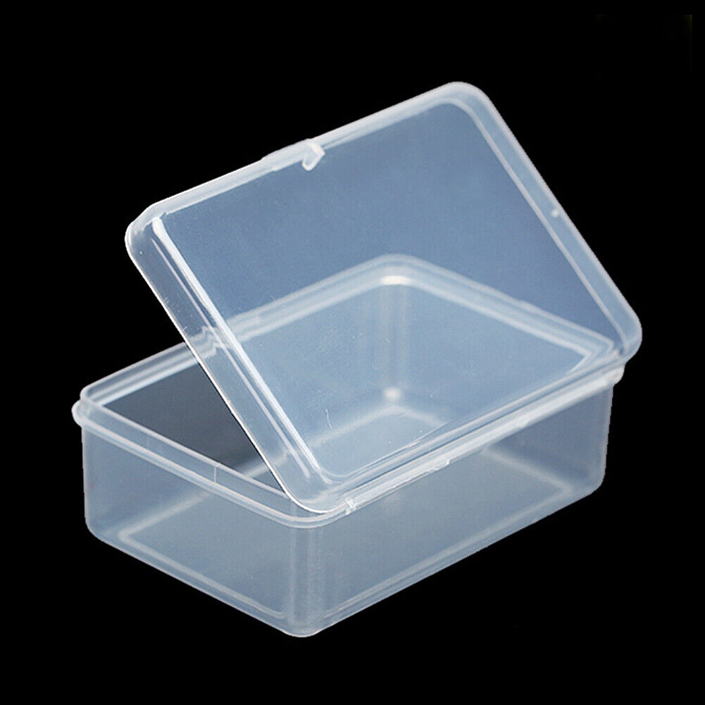 US 10-20 Small Plastic Storage Container Organizer Coins Screws Jewelry Mini Box