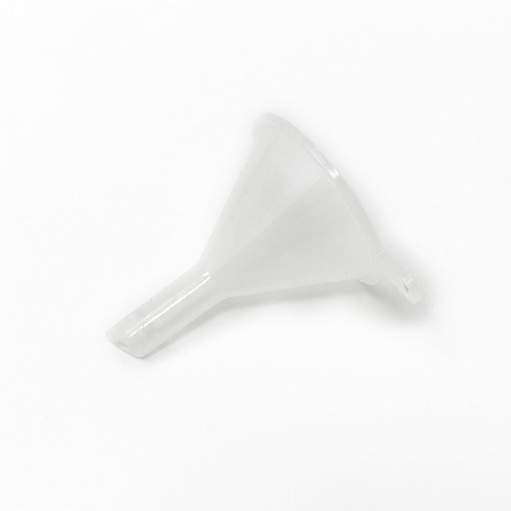 US 10~30pcs Small Plastic Perfume Diffuser Bottle Mini Liquid Oil Funnels Lab
