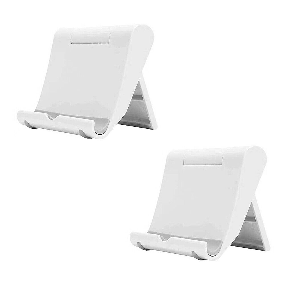 US 2 Pack Universal Cell Phone Stand Holder Foldable Desk Table Mount Adjustable