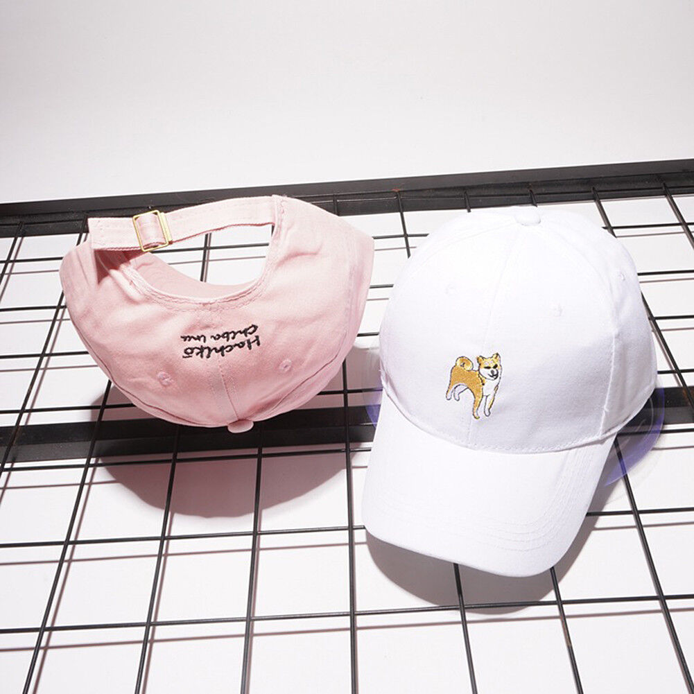 Shiba Inu Bulldog Baseball Trucker Golf Sports Adjustable Hats Hachiko Ball Caps