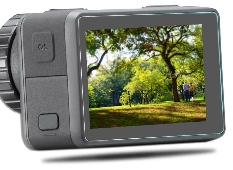 3 Pcs 9H 2.5D Tempered Glass Lens Film Screen Protector DJI OSMO Action CameraUS