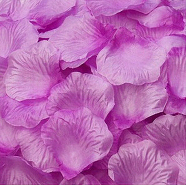 1000~5000pcs Various Colors Silk Flower Rose Petals Wedding Party Decorations