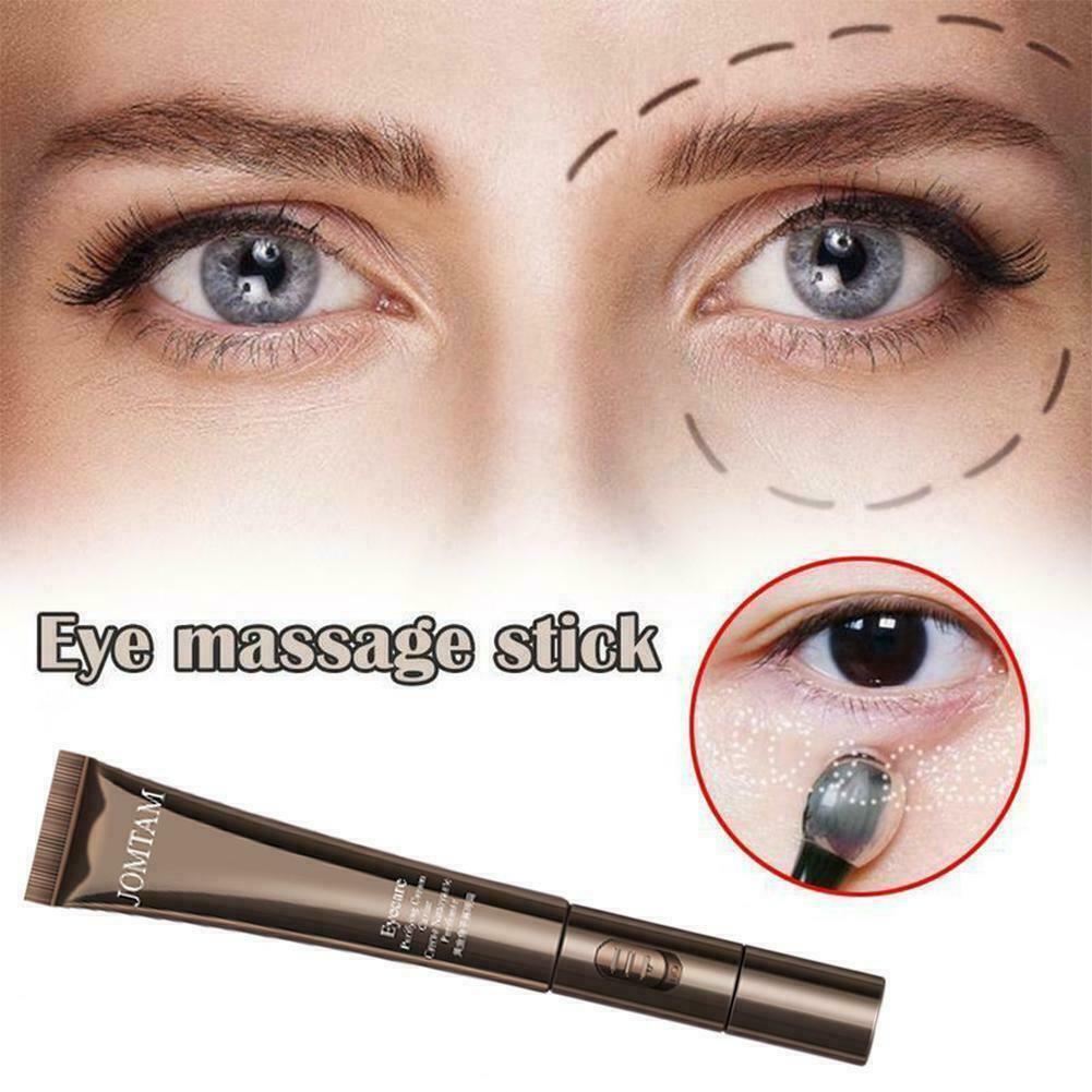 US 1-2Pcs Golden Caviar Vibration Eye Cream Massage Lift Up Anti-age Dark Circle