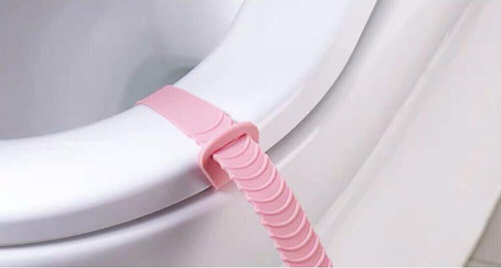 US 4 Pack Seat Cover Lifter Lift Handle Toilet Bathroom Avoid Touching Lid