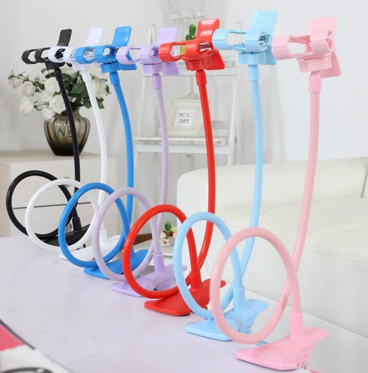 Universal Mobile Phone Tablet Mount Holder Flexible Long Arm Bed Desktop Stand