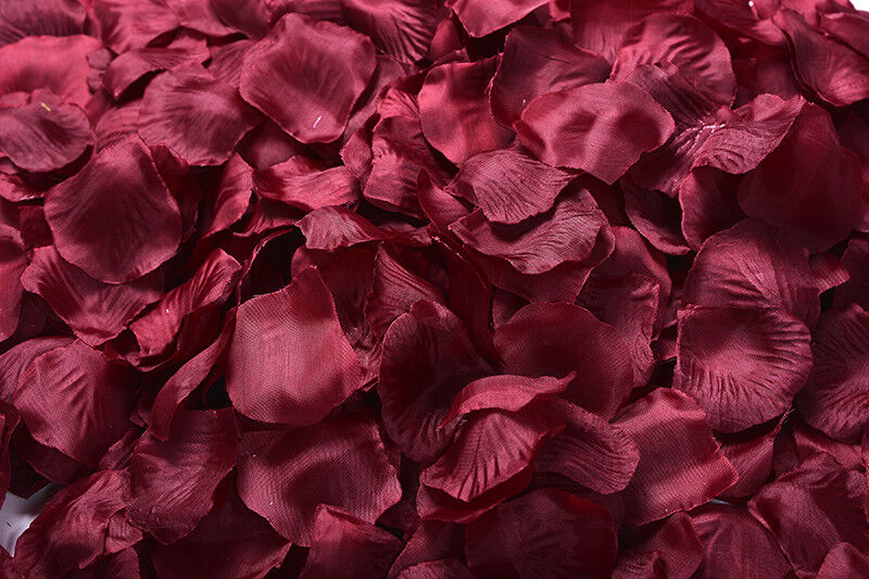 1000~5000pcs Various Colors Silk Flower Rose Petals Wedding Party Decorations