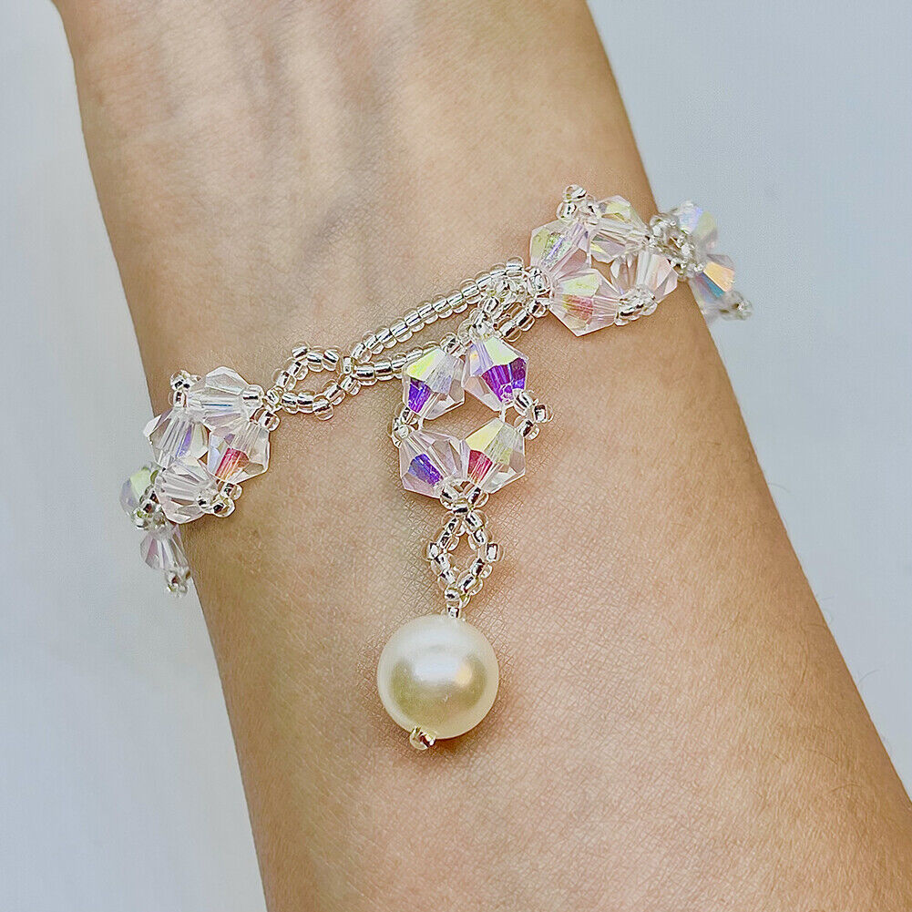 Magik 4-Petal Flower Floral Bracelet Elegant Light Luxury Adjustable Made in USA