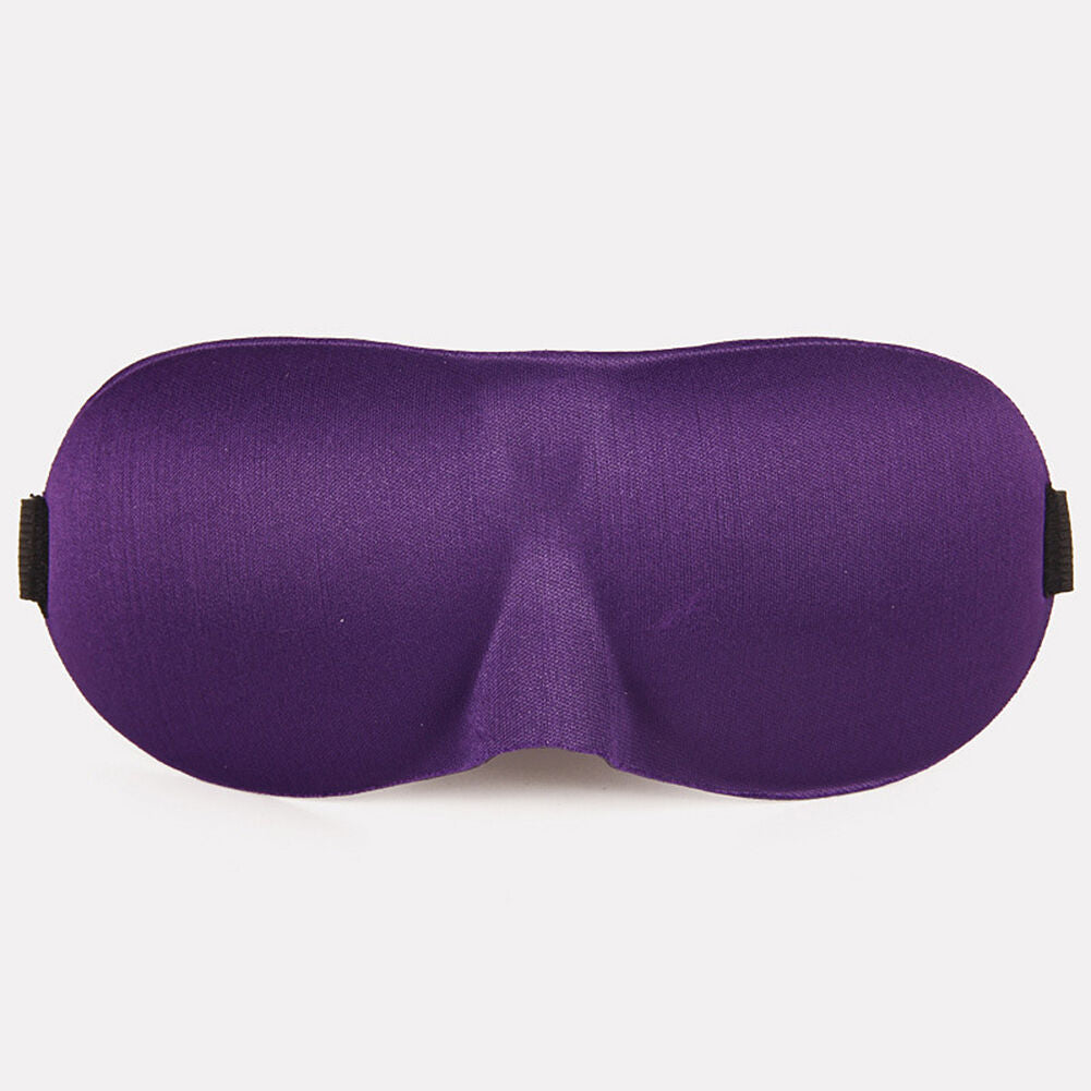 2 Pack Travel 3D Eye Mask Sleep Soft Padded Shade Cover Rest Relax Blindfold