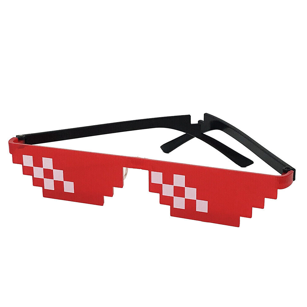 Thug Life Glasses Deal With It Sunglasses MLG Eyewear Unisex Meme Cool 8 Bit