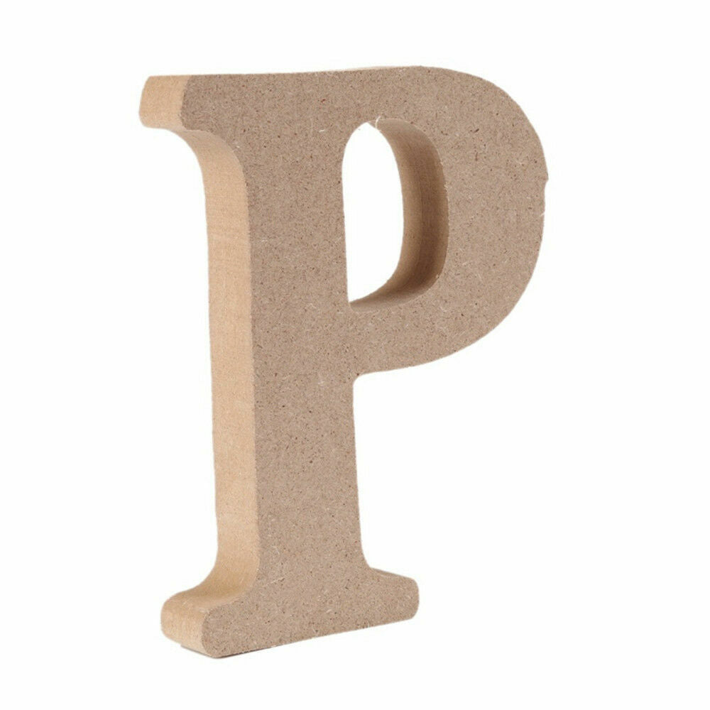 US 3.93'' A-Z Wooden Letters Alphabet Self Standing Wedding Party/Home/Decor Lot