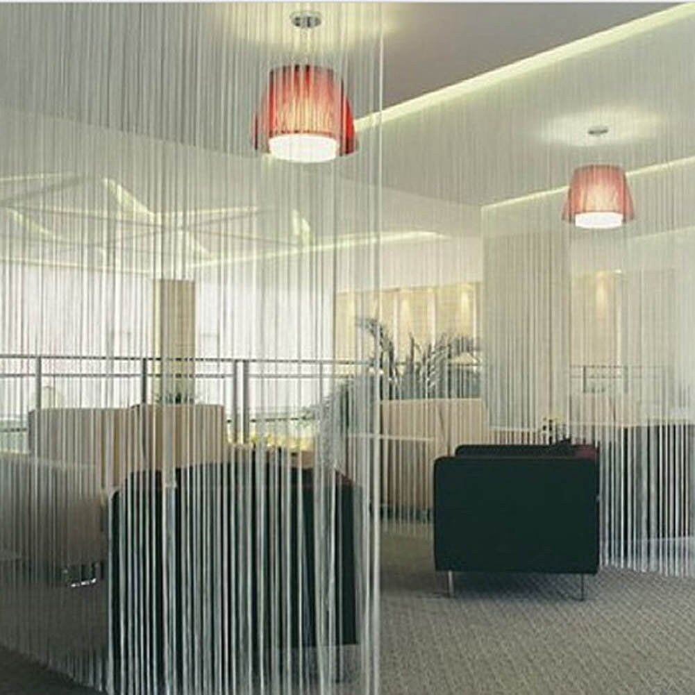 2 Pack Magik Line String Window Curtain Tassel Door Fringe Panel Room Divider