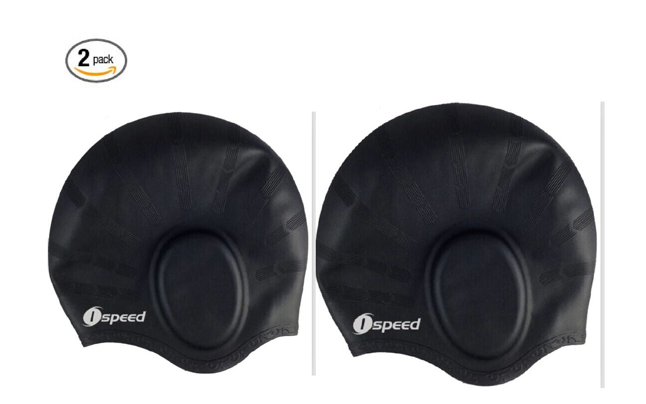 Ispeed Silicone Long Hair Swim Cap