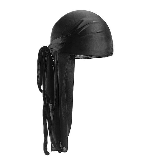 Men Women Turban Hat Pirate Doo Durag Headwear Comfortable Silk/Silky Feel Cap