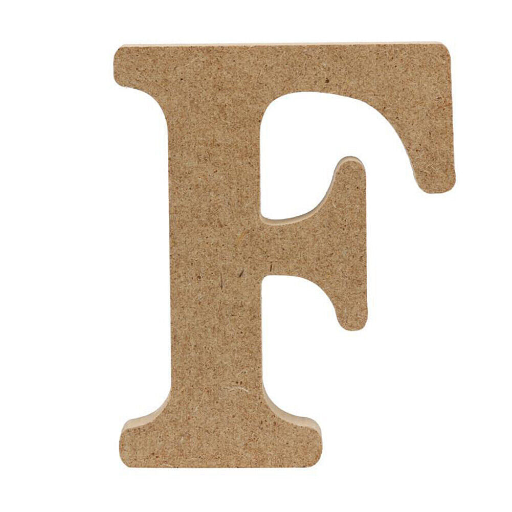 US 3.93'' A-Z Wooden Letters Alphabet Self Standing Wedding Party/Home/Decor Lot