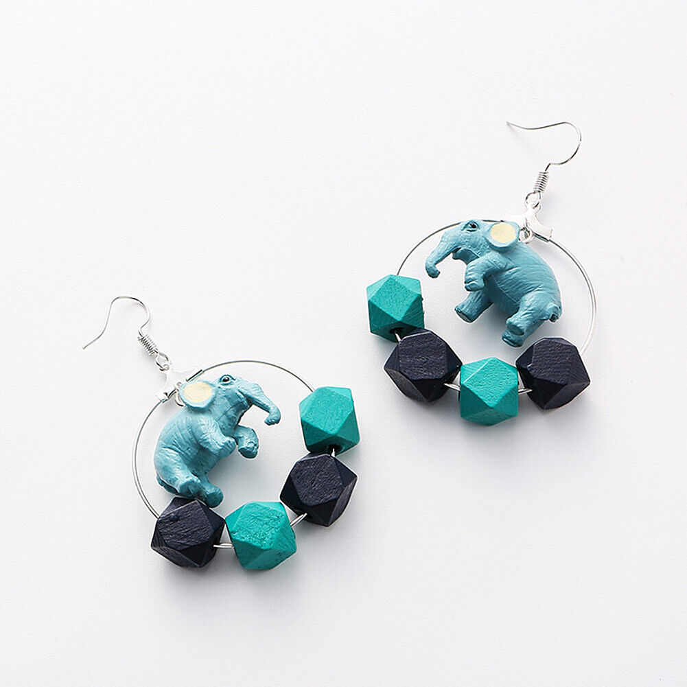 US Pom Pom Flower Balloon Daisy Vintage Heart Cat Star Fruit Earrings /Ear Clips