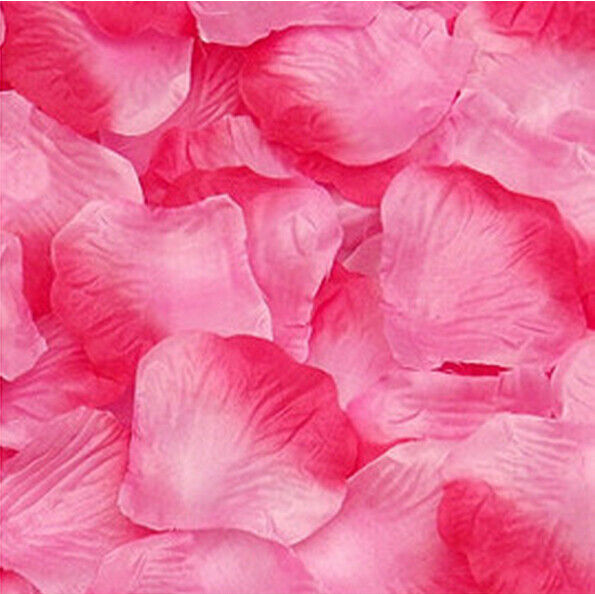 1000~5000pcs Various Colors Silk Flower Rose Petals Wedding Party Decorations