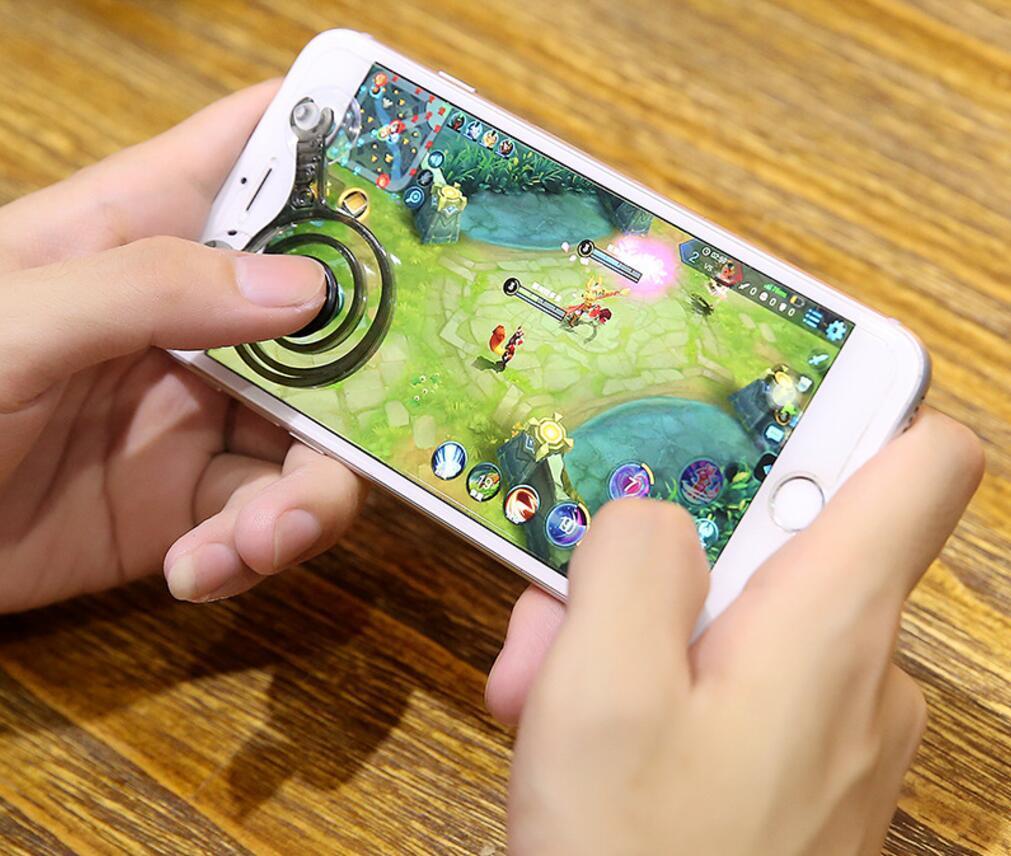2Pc Joystick Joypad Controller Gamepad For iPhone All Touch Screen Phone Tablet