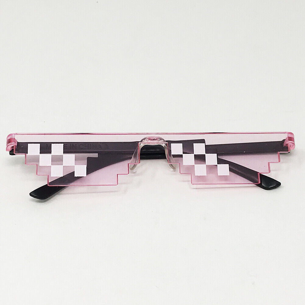 Thug Life Glasses Deal With It Sunglasses MLG Eyewear Unisex Meme Cool 8 Bit