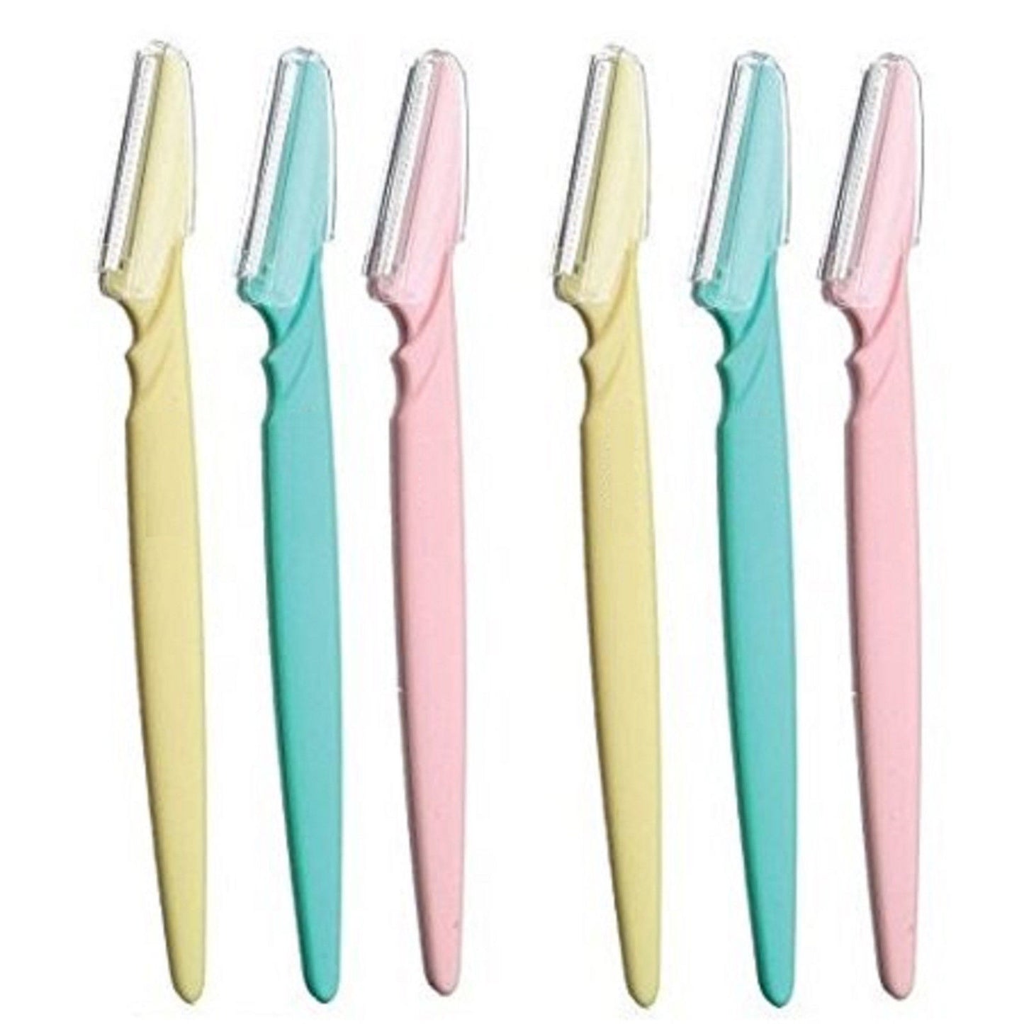 6~36 PCS Women Face & Eyebrow Hair Removal Safety Razor Trimmer Shaper Shaver