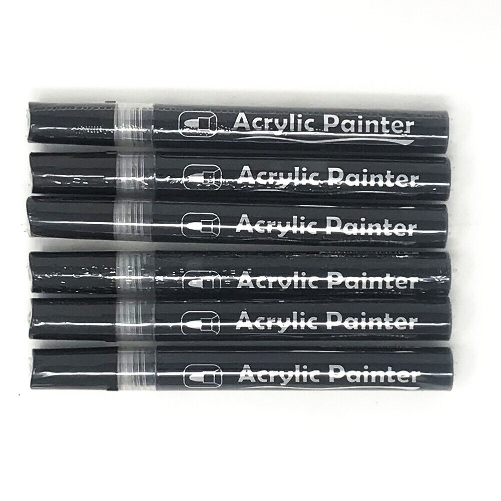 Acrylic Paint Marker Pens Set Pebble, Rock & Stone painting,Scrapbooking,Fabric