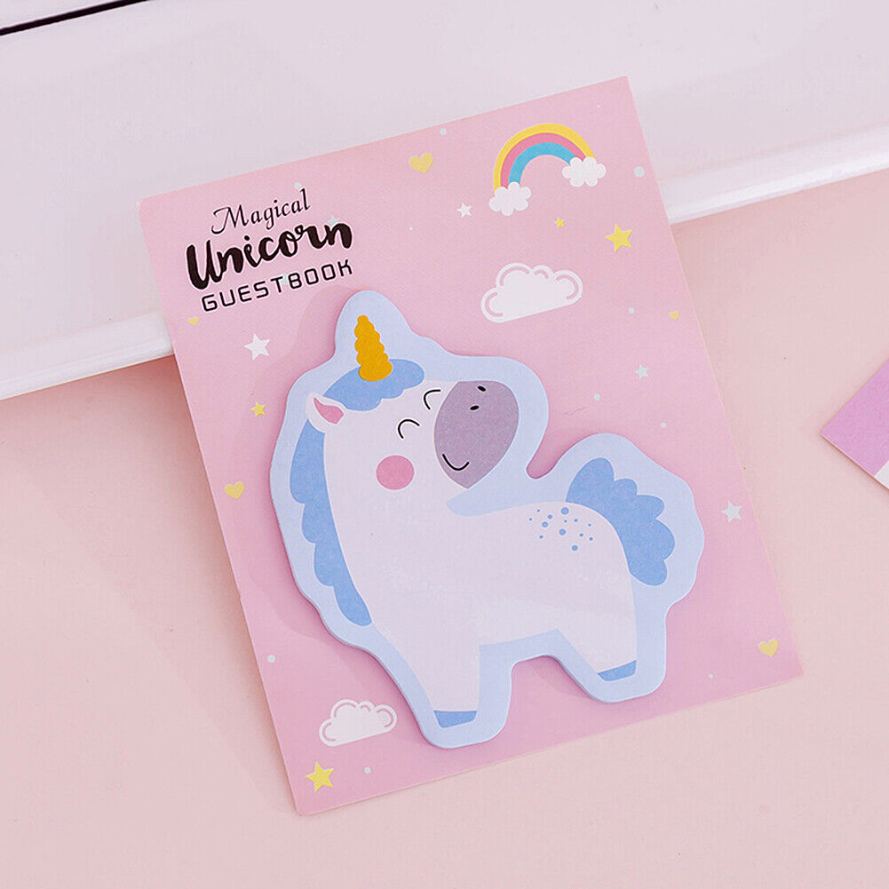 120 Sheet/4 Pads Sticky Notes Self-Adhesive Notes Notepads Post Writing Unicorn