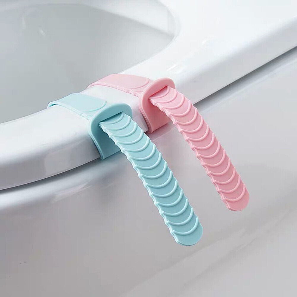 US 4 Pack Seat Cover Lifter Lift Handle Toilet Bathroom Avoid Touching Lid