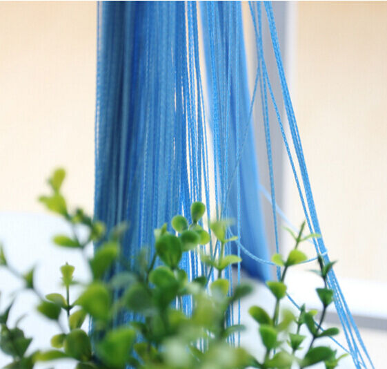 2 Pack Magik Line String Window Curtain Tassel Door Fringe Panel Room Divider