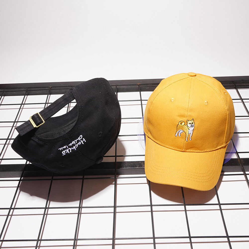 Shiba Inu Bulldog Baseball Trucker Golf Sports Adjustable Hats Hachiko Ball Caps