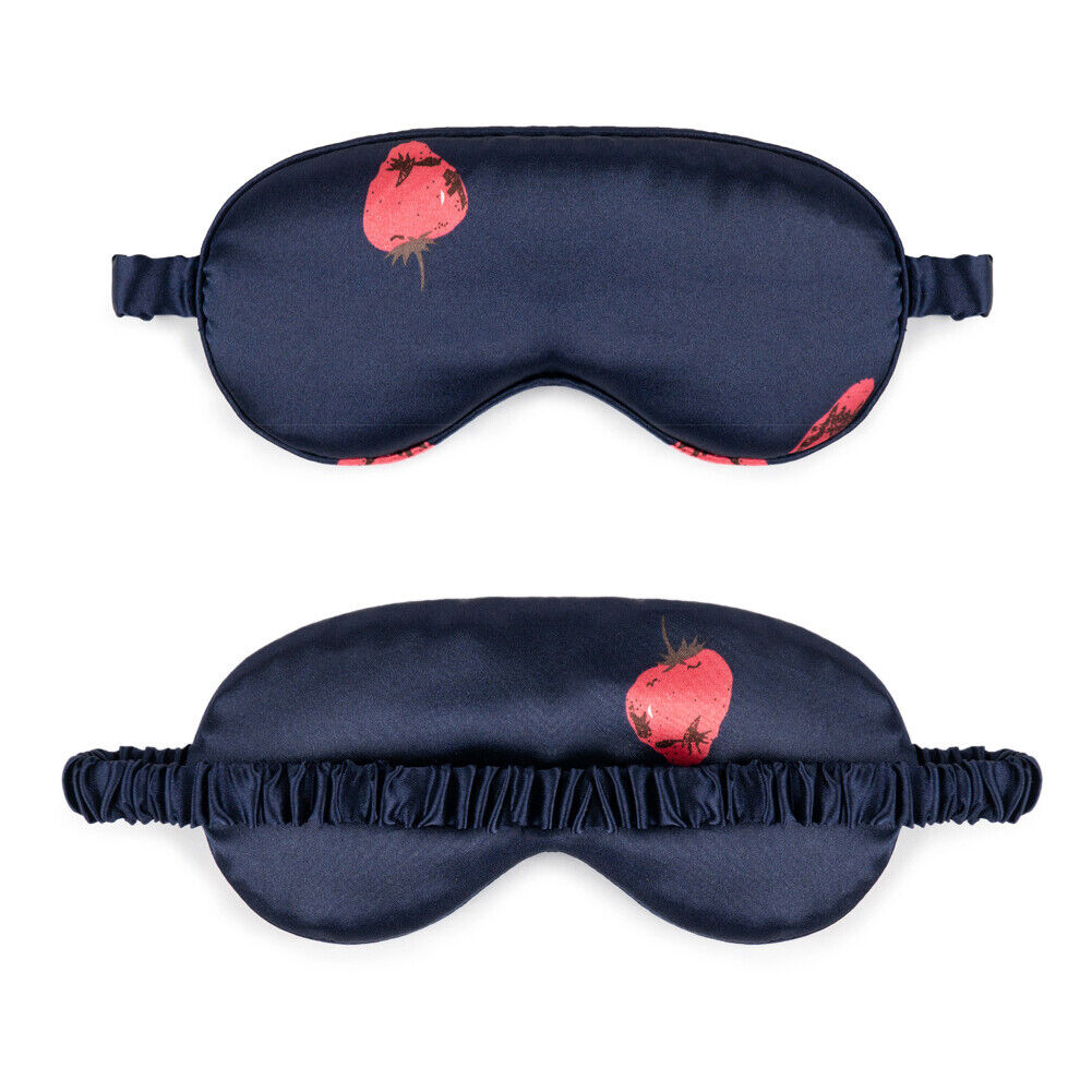 US Cartoon Cute Satin Silky travel Sleep Eye Mask Cover Padded Blindfold Smooth