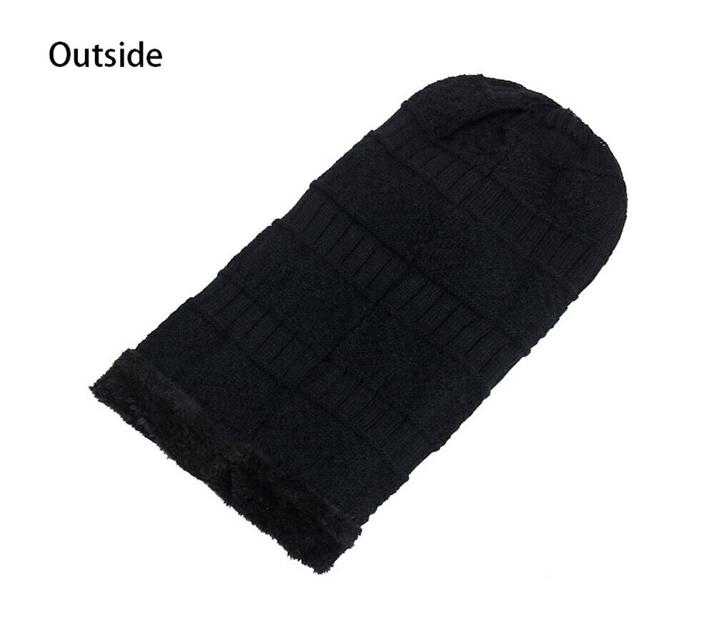 Balaclava Beanie Motorcycle Cycling Hood Hat Face Mask UV Wind Proof Cover Knit