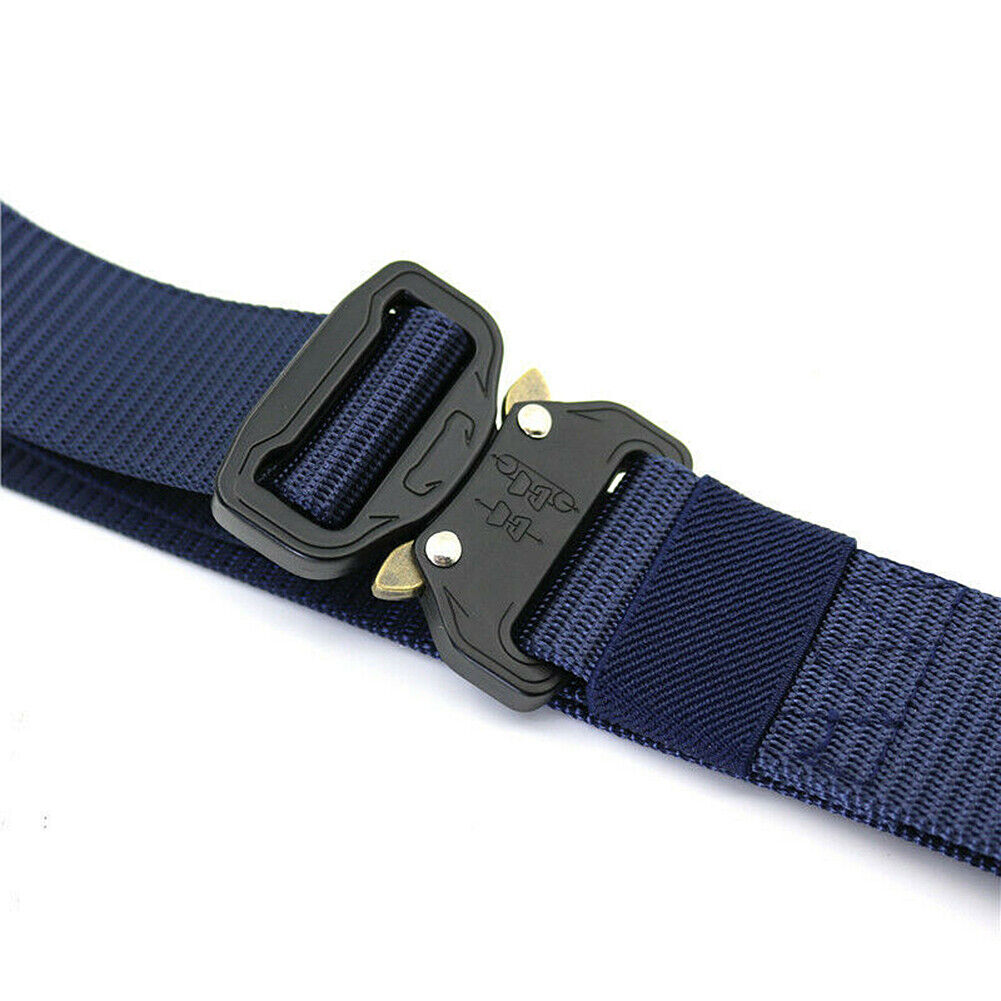 US Casual Military Tactical Belt Mens Army Combat Waistband Rescue Rigger Belts