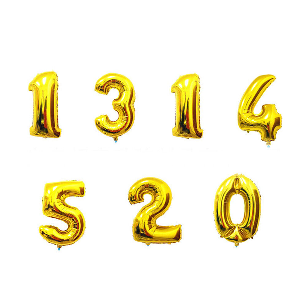 40" Foil Letter Number Balloons Birthday Courtship Wedding Party Decoration