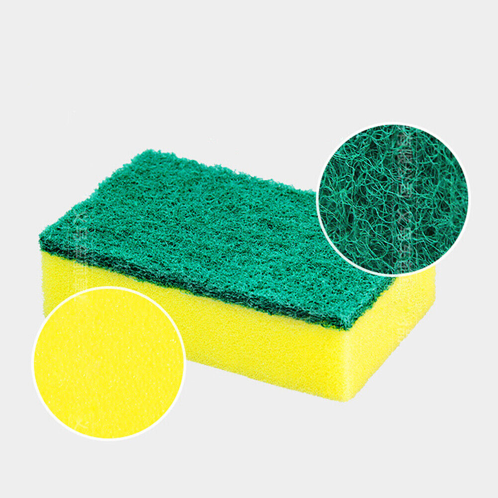 10~20PCS Sponge Eraser Cleaning Pads Dish Washing Stains Removing Kitchen