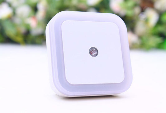4~8 PCS Auto LED Light Induction Sensor Control Bedside Night Light In Wall Lamp