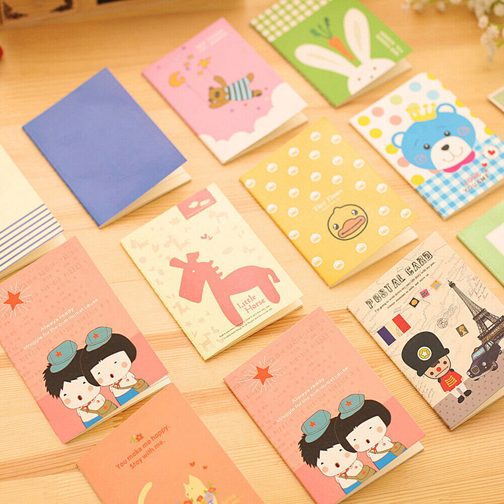 10-30 Pack Assorted Steno Memo Small Pocket Journal/Mini Diary/Notepads/Notebook