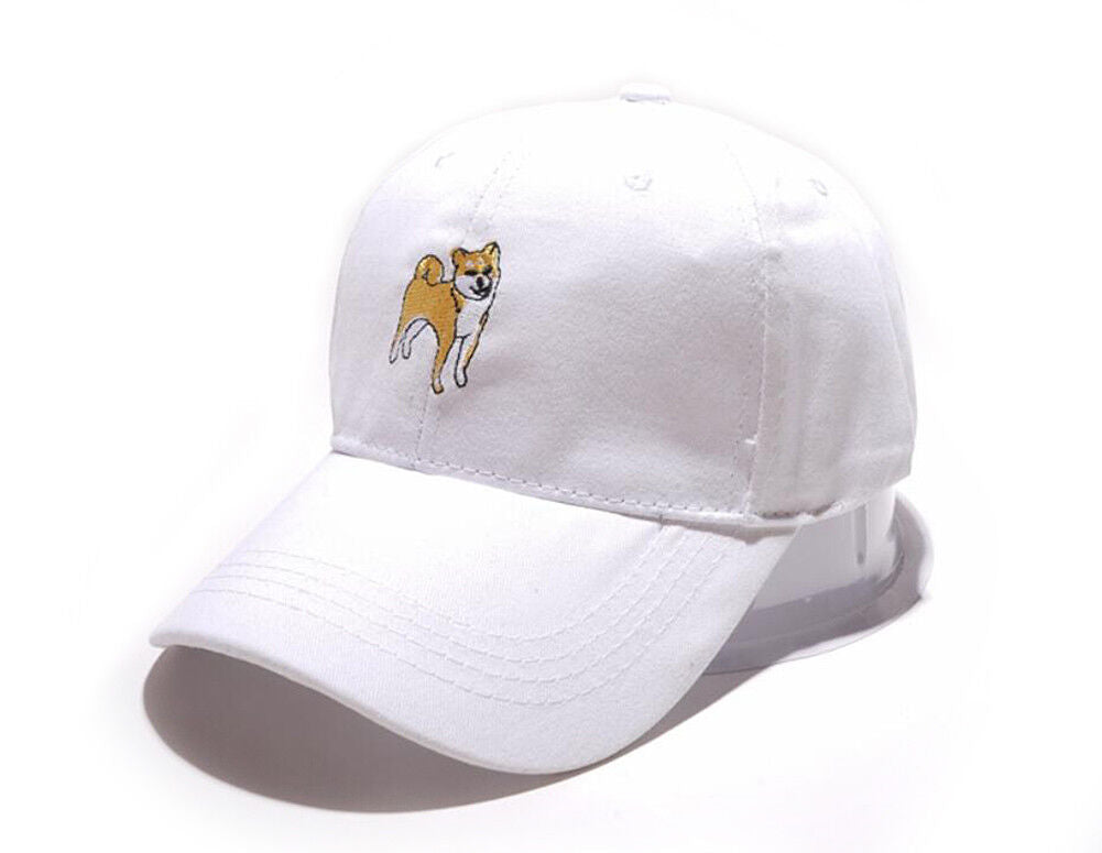 Shiba Inu Bulldog Baseball Trucker Golf Sports Adjustable Hats Hachiko Ball Caps