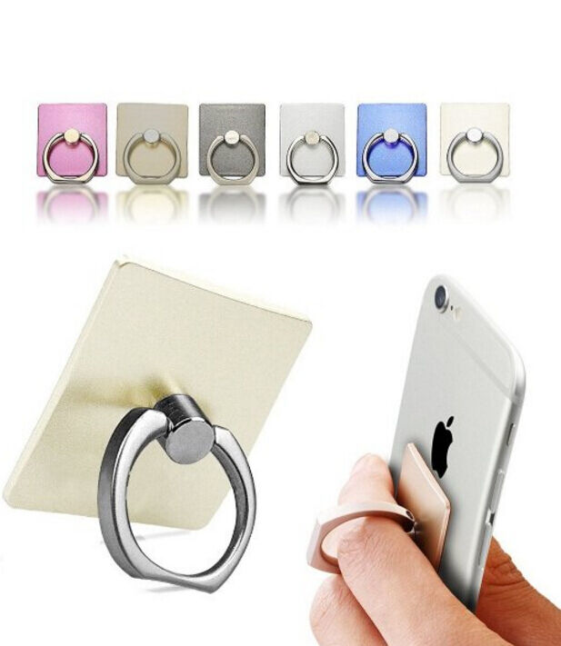 360 Degree Swivel Ring Buckle Bracket for All Cell Phone Tablet w/ Holder Mount