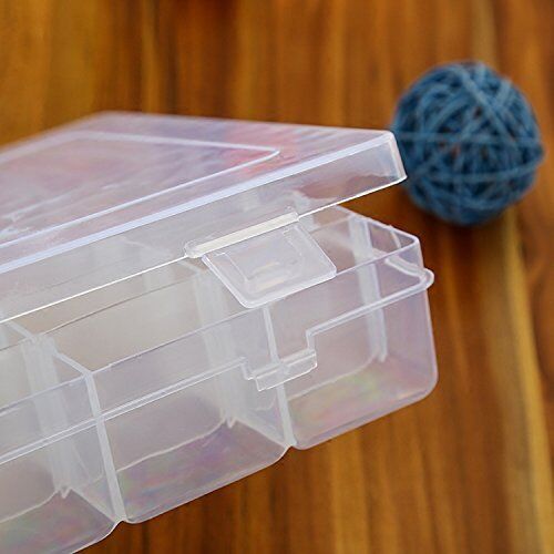 36 Grid Box Storage Organizer Case Display Collection w/ Adjustable Divider Big