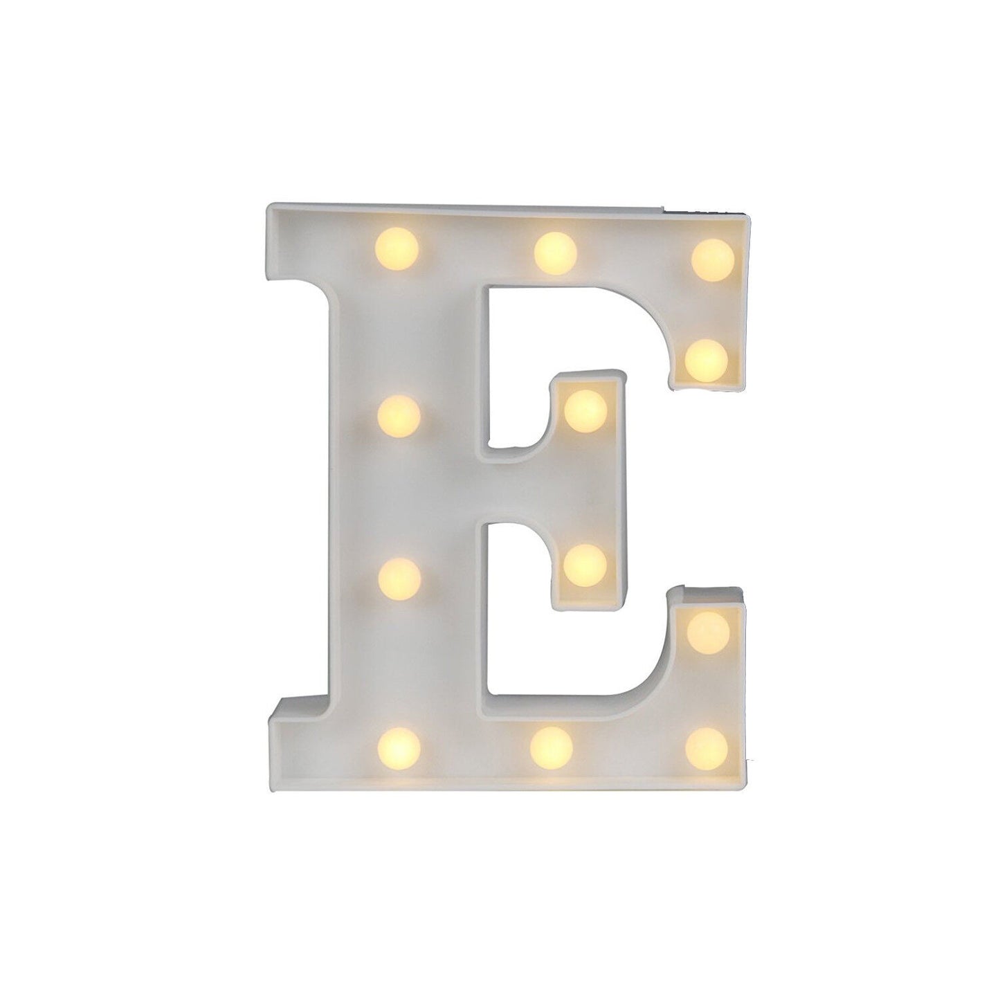 Light Up Letter LED Alphabet PlasticParty Sign Wedding Festival Stand Decoration