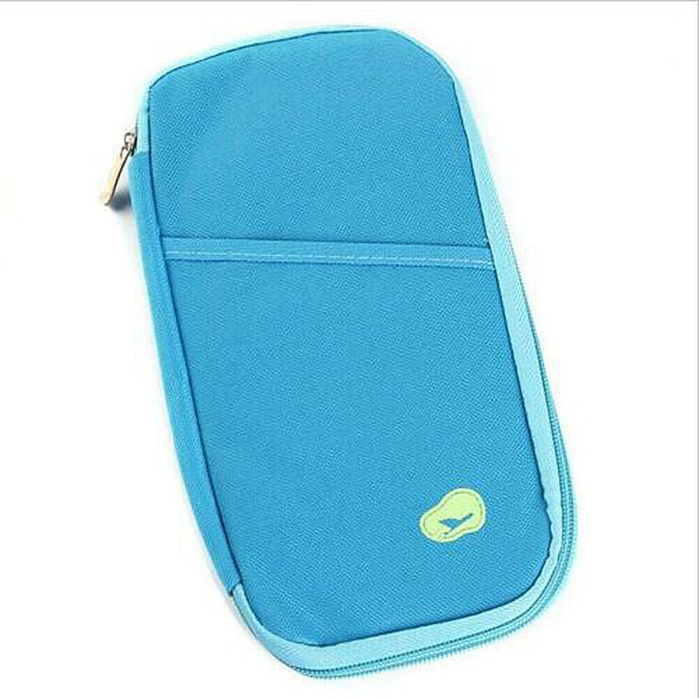 US 1-2 Pcs Travel Wallet Passport Holder Accessories Document Organizer Bag Case