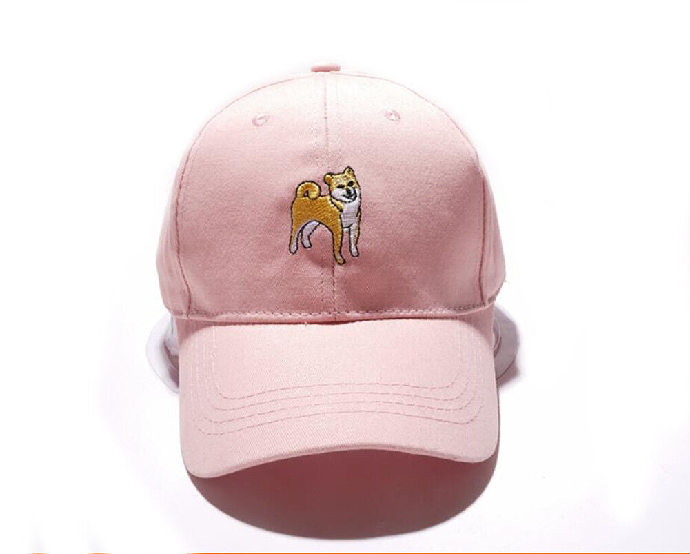 Shiba Inu Bulldog Baseball Trucker Golf Sports Adjustable Hats Hachiko Ball Caps