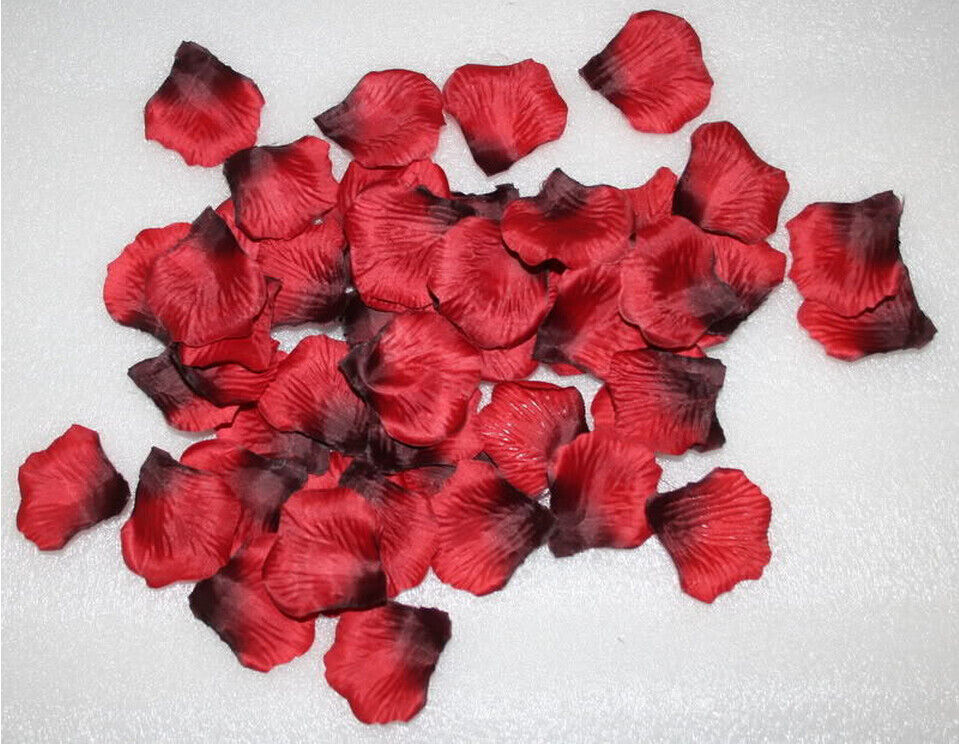 1000~5000pcs Various Colors Silk Flower Rose Petals Wedding Party Decorations