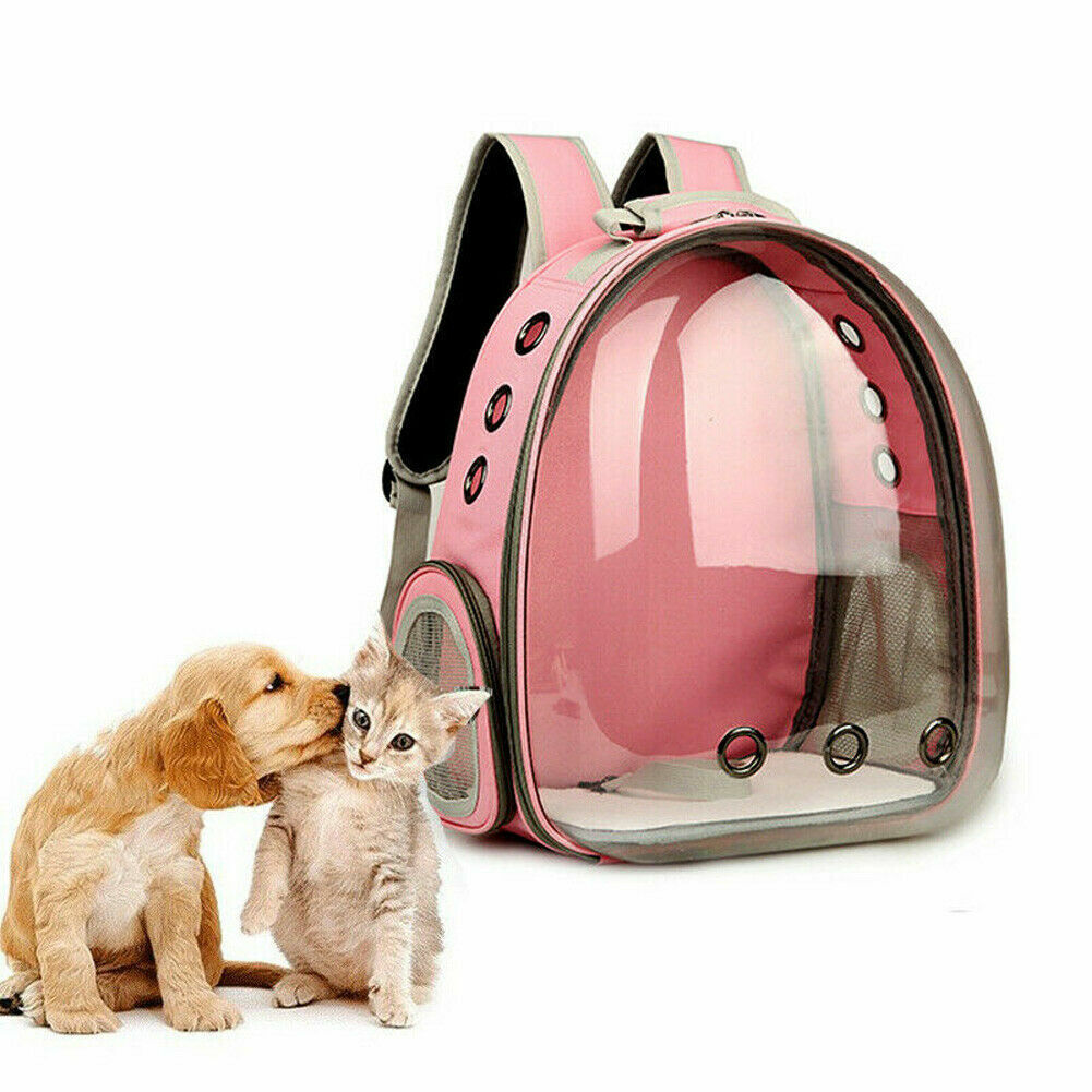 US Astronaut Pet Cat Dog Puppy Carrier Backpack Travel Bag Case Capsule Fullview