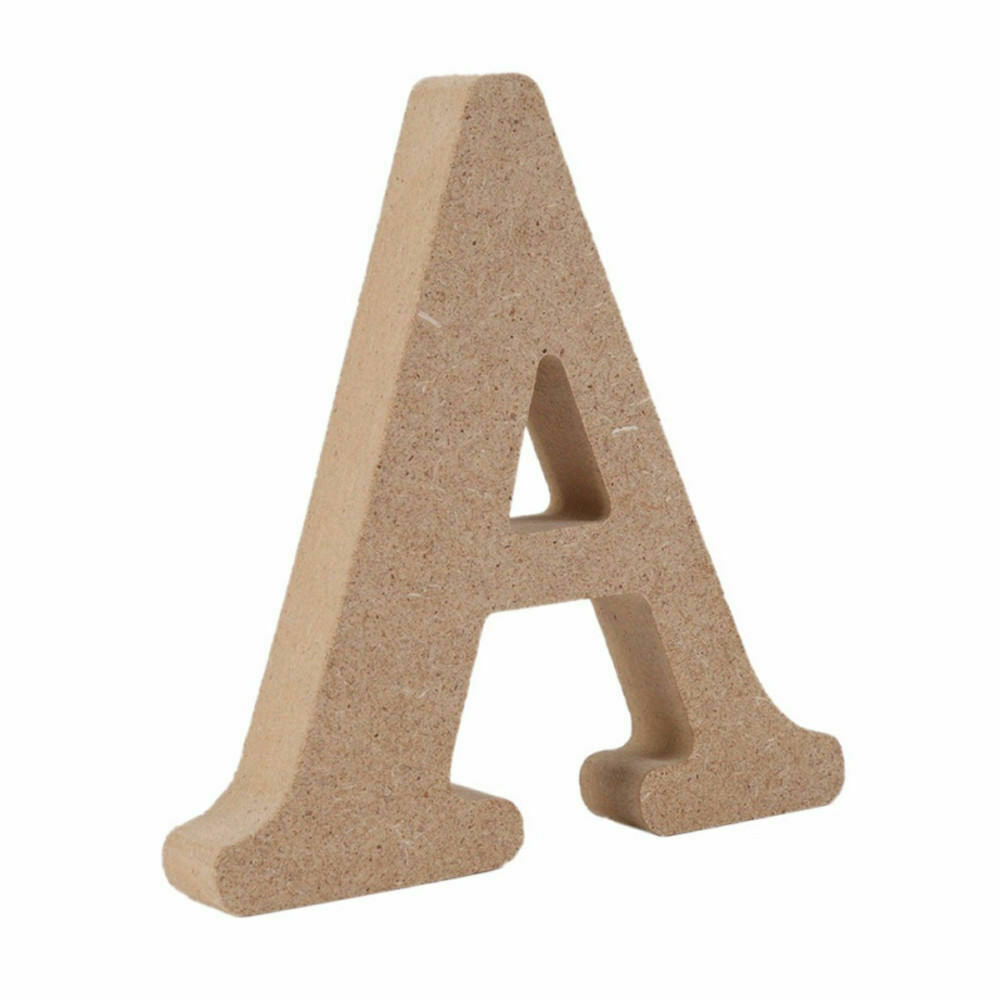US 3.93'' A-Z Wooden Letters Alphabet Self Standing Wedding Party/Home/Decor Lot