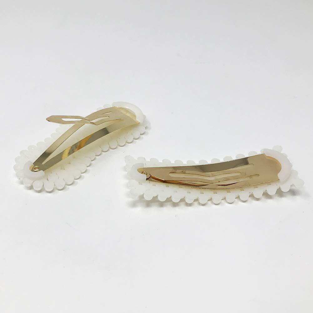US 10-20Pcs Pearl Hair Clip Barrettes Women Girl Bobby Barrette Hairpins Vintage