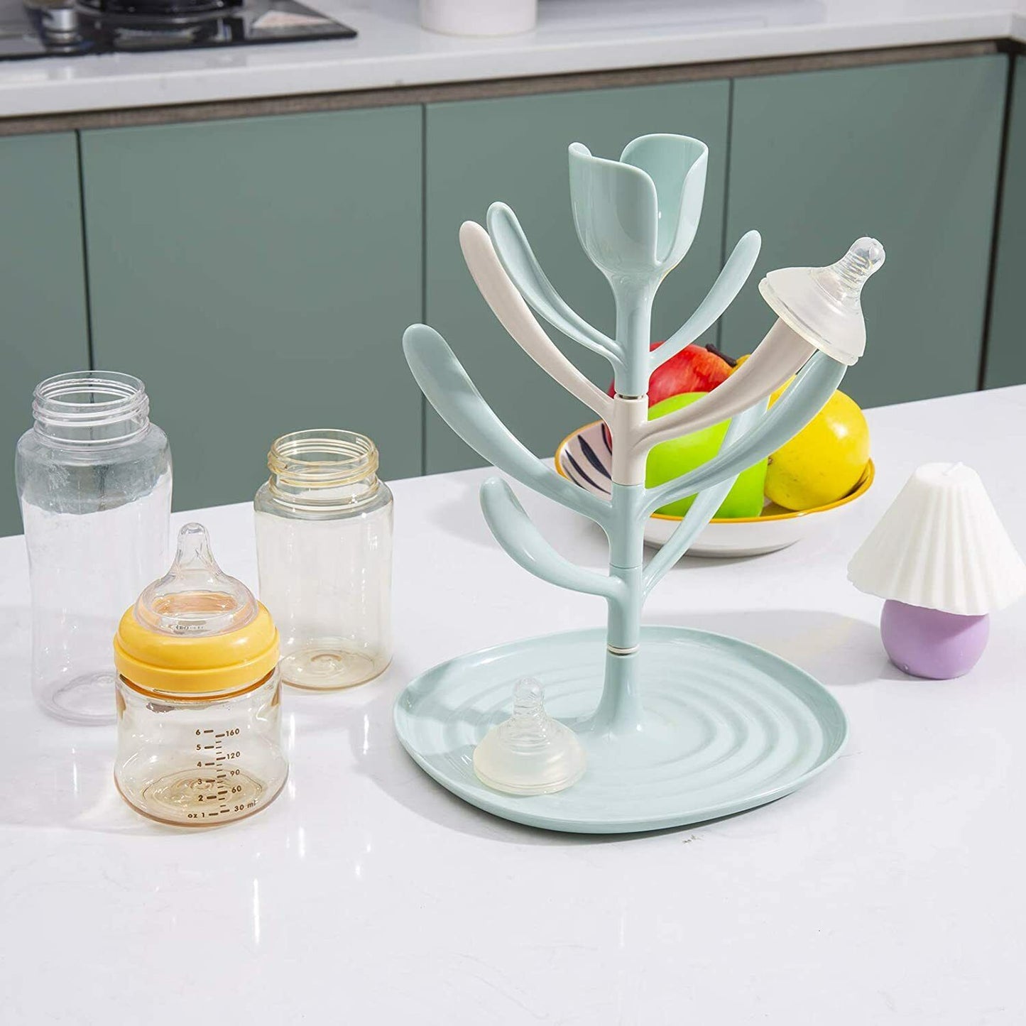 US Baby Feeding Bottle Drip Drying Rack for Teats Cups Pump Parts Keys Jewelry