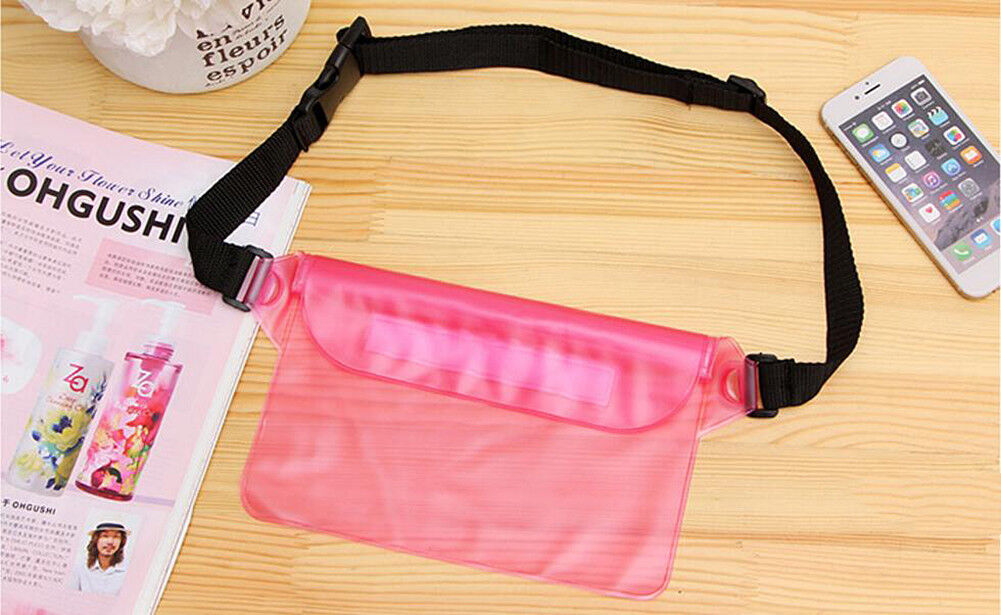 Magik Waterproof Waist Pouch Bag Underwater Dry Case Cover Fanny Pack Swimming