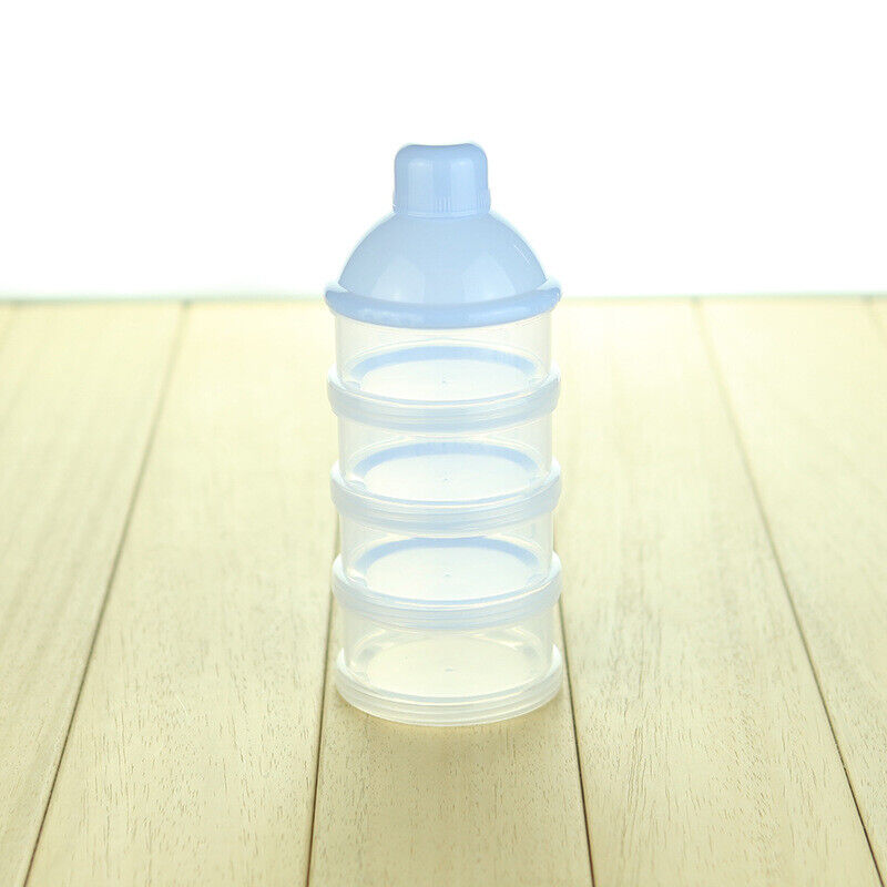 US 3-5 Layers Baby Milk Powder Formula Dispenser Stackable Storage Container Box