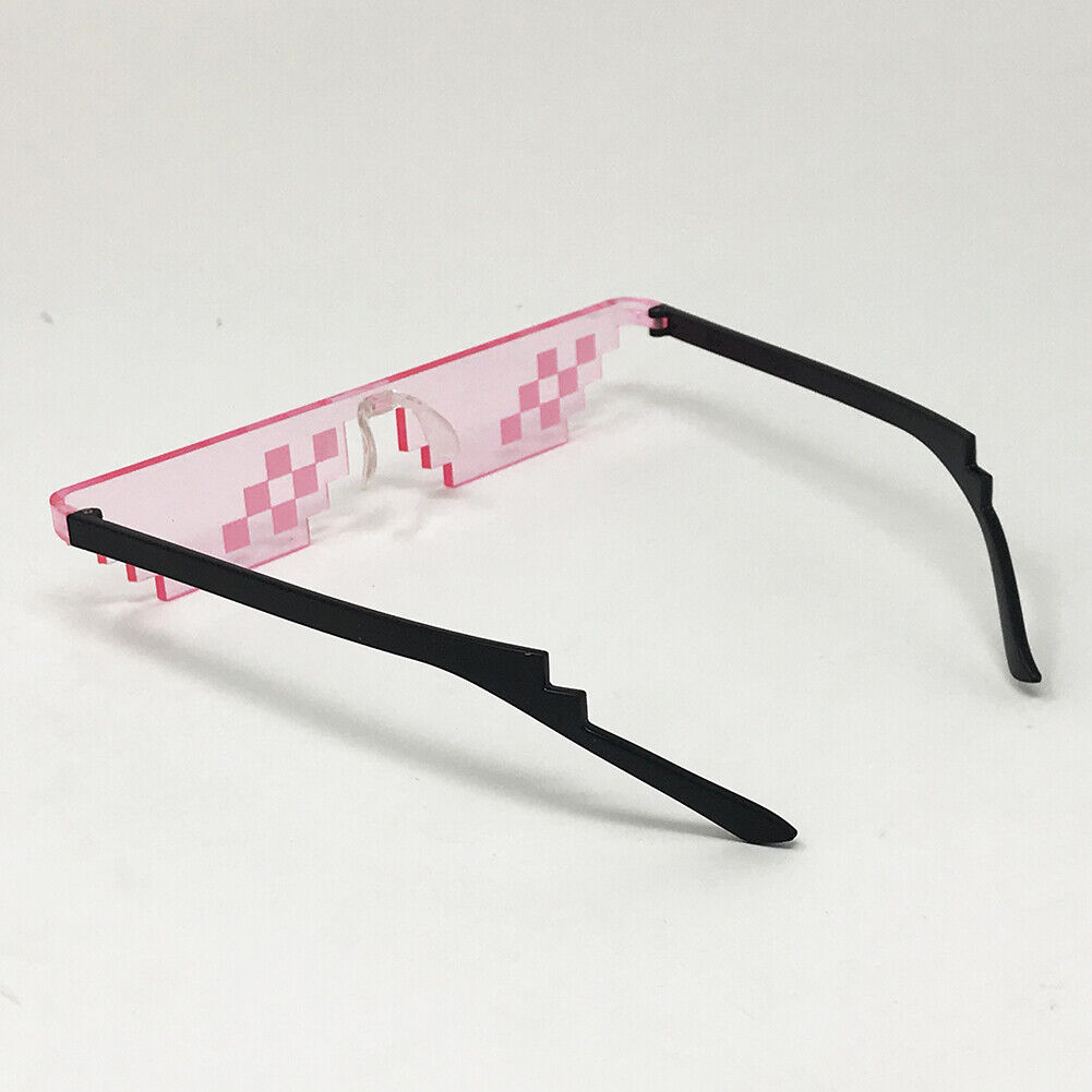 Thug Life Glasses Deal With It Sunglasses MLG Eyewear Unisex Meme Cool 8 Bit